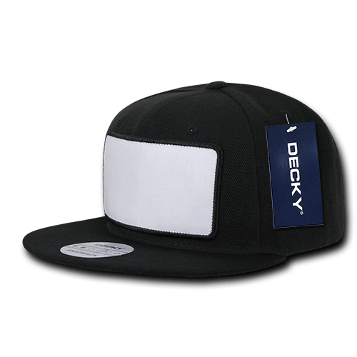 6 Panel High Profile Structured Patch Snapback