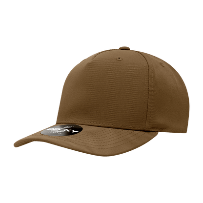 Decky Coyote / Standard 5 Panel Mid Profile Structured Polyester Cap