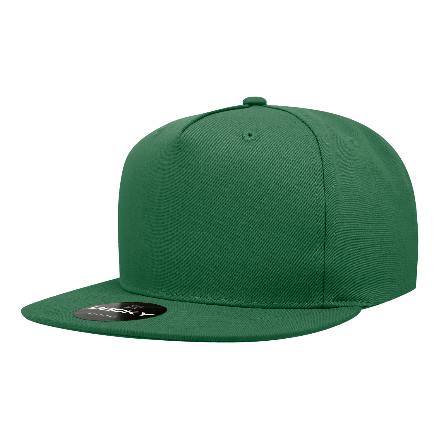 Decky Forest / Standard 5 Panel High Profile Structured Cotton Blend Snapback