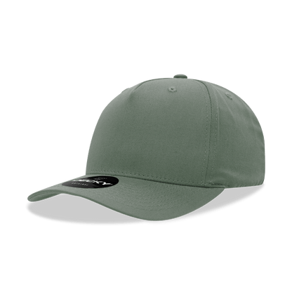 Decky Loden / Standard 5 Panel Mid Profile Structured Cotton Blend Cap