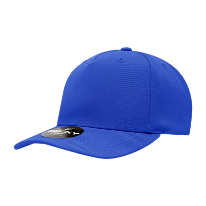 Decky Royal / Standard 5 Panel Mid Profile Structured Polyester Cap