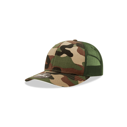 Decky Woodland / Standard Youth 6 Panel Mid Profile Structured Cotton Trucker