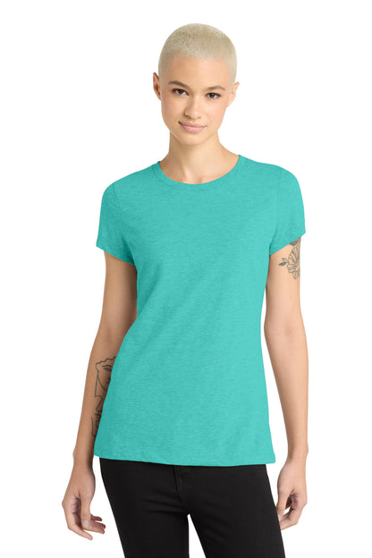 District Aqua Heather / XS District  ®  Women's Perfect Blend ®  CVC Tee. DM108L