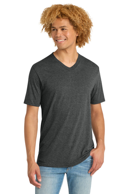 District Black Frost / XS District  ®   Perfect Tri ®  V-Neck Tee. DT1350