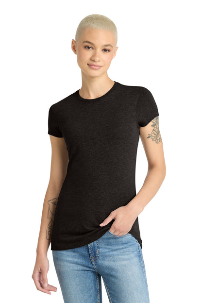 District Black Frost / XS District  ®  Women's Fitted Perfect Tri  ®  Tee. DT155