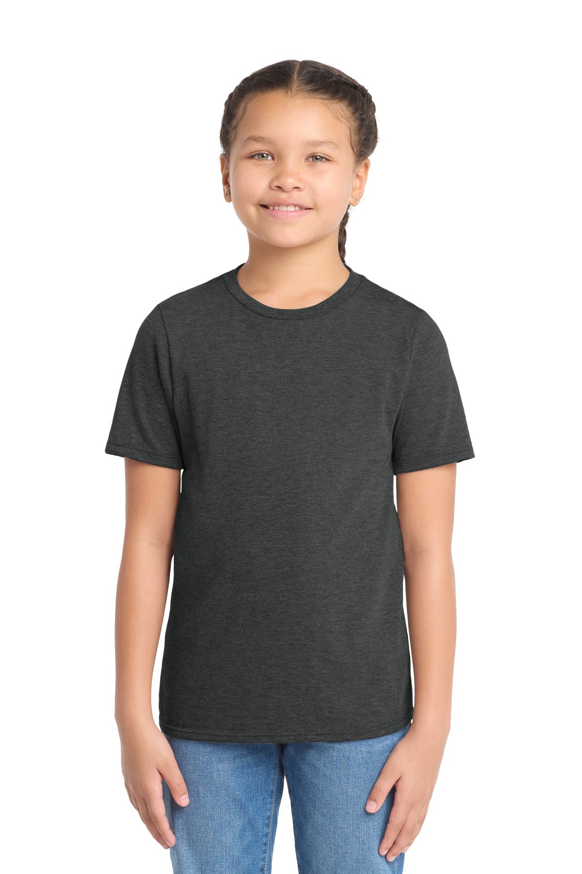 District Black Frost / XS District  ®  Youth Perfect Tri  ® Tee. DT130Y