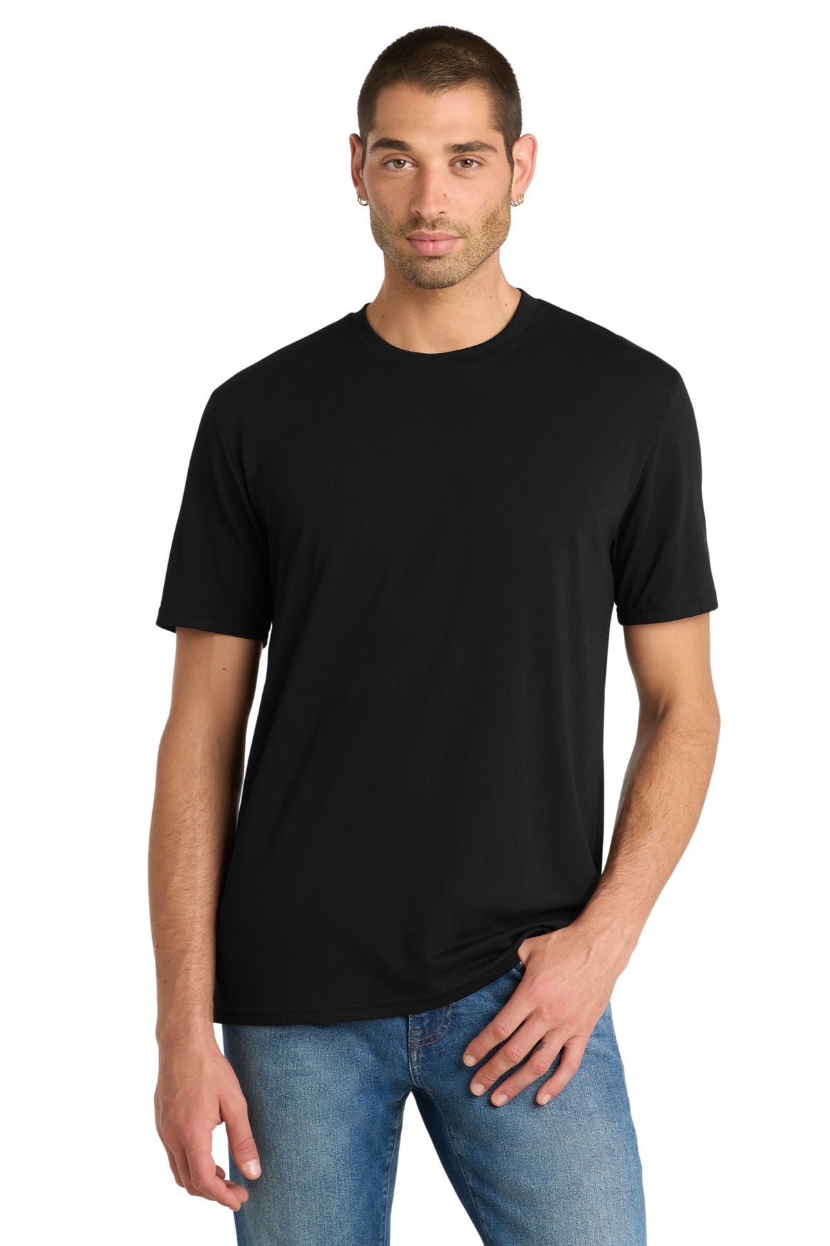 District Black / XS District  ®  Flex Tee DT7500