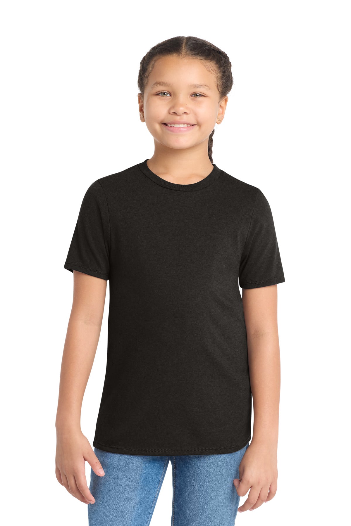 District Black / XS District  ®  Youth Perfect Tri  ® Tee. DT130Y