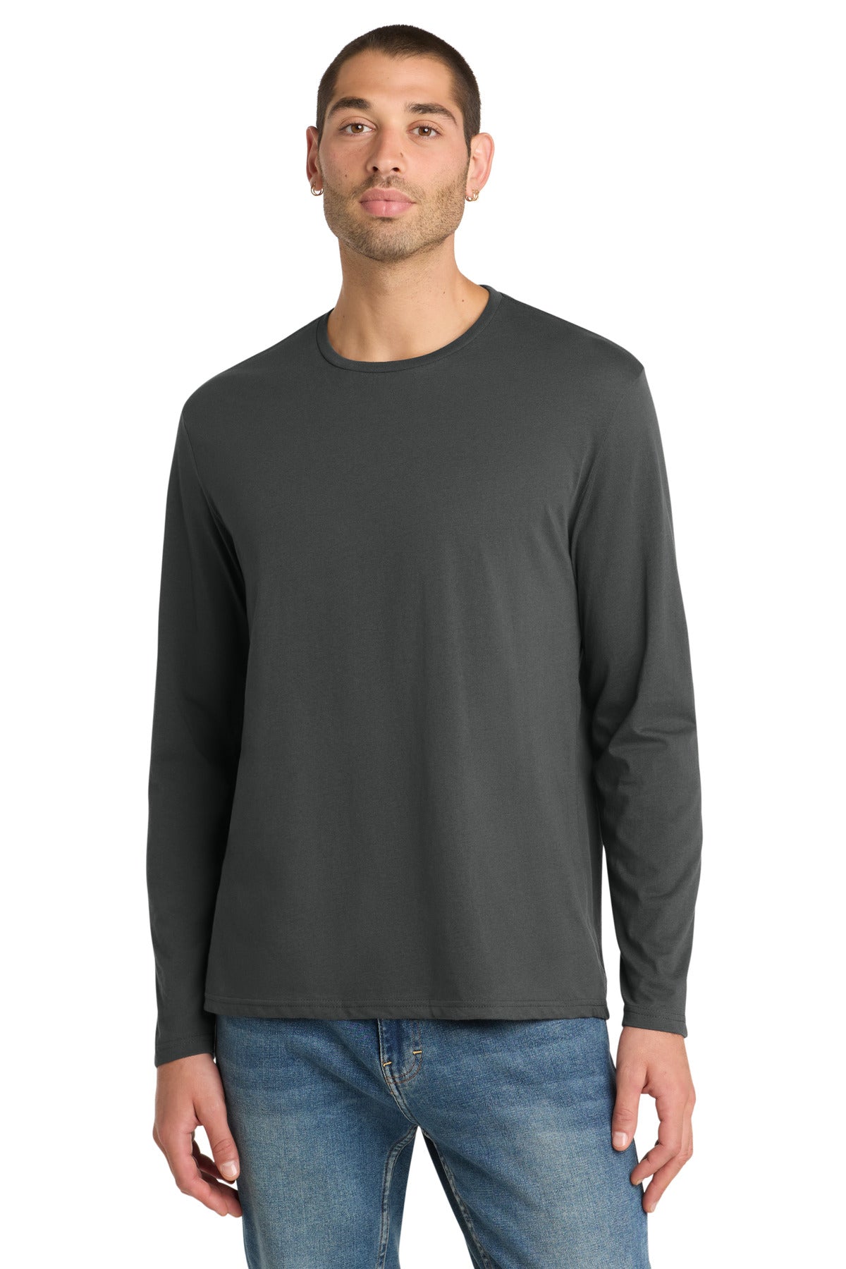 District Charcoal / XS District  ®  Perfect Weight ®  Long Sleeve Tee. DT105