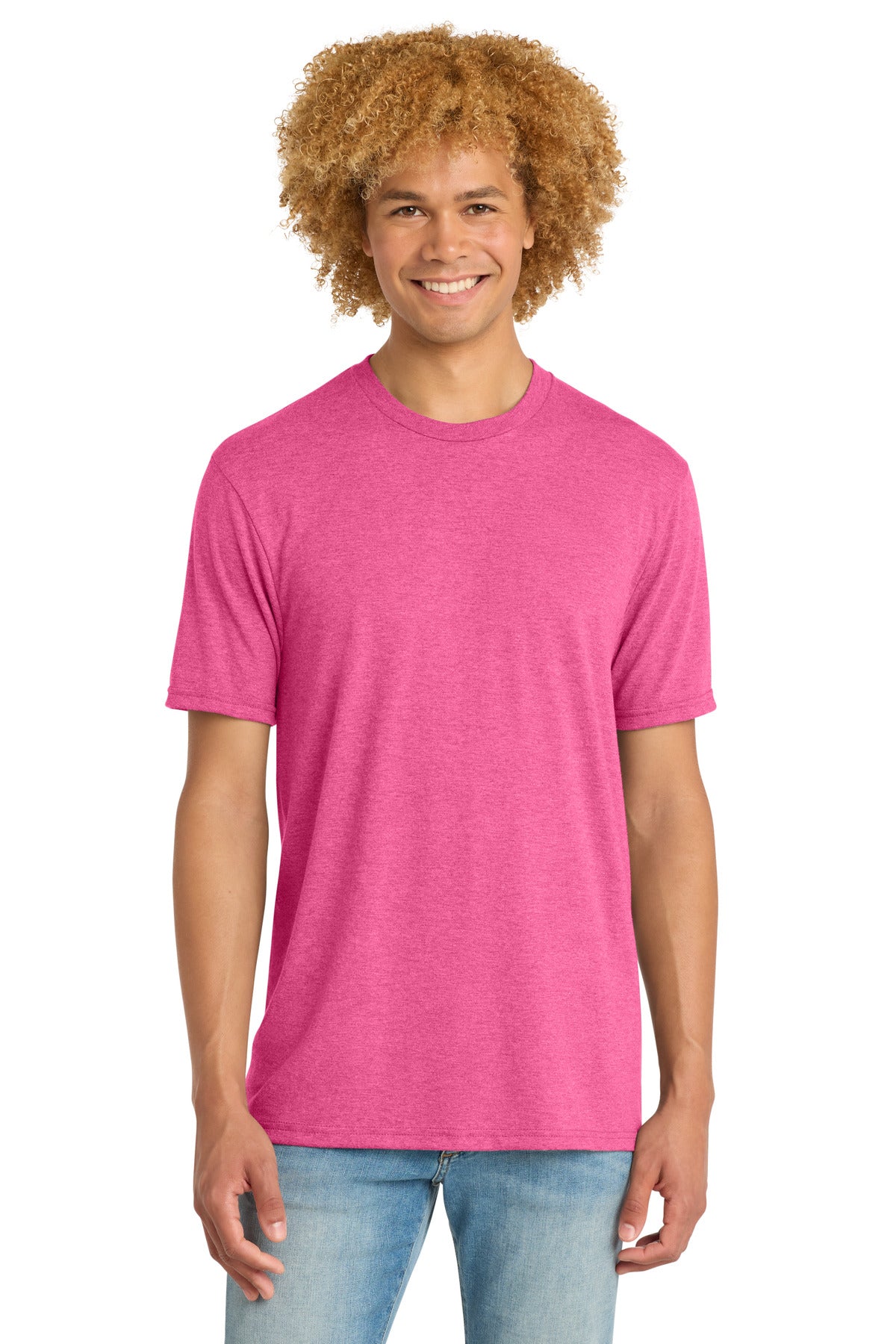 District Fuchsia Frost / XS District  ®   Perfect Tri  ®   DTG Tee DM130DTG