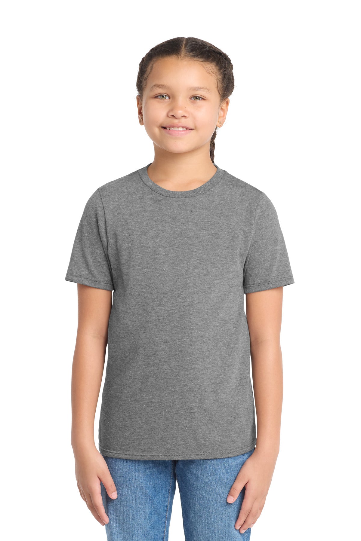 District Grey Frost / XS District  ®  Youth Perfect Tri  ® Tee. DT130Y
