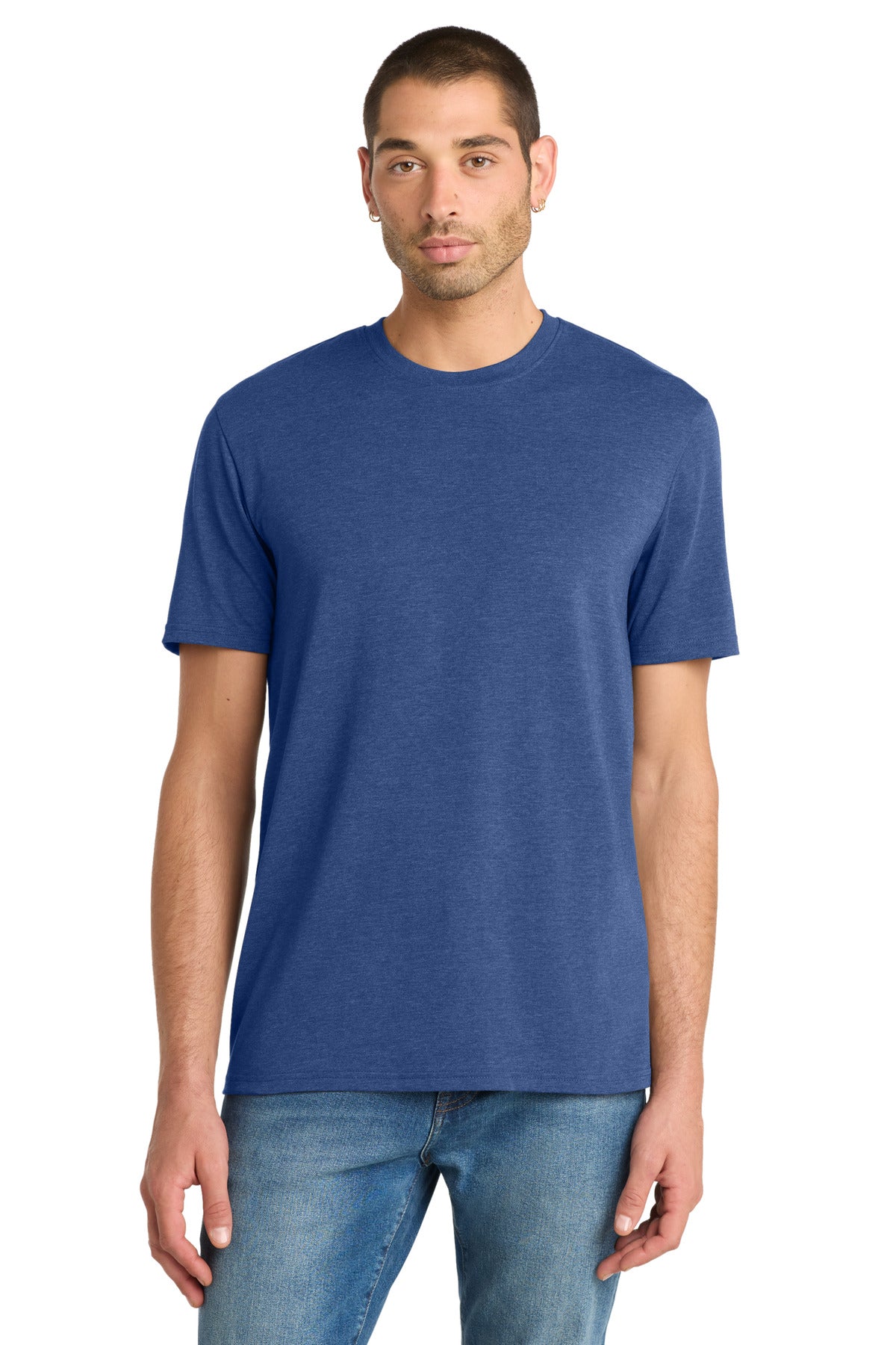District Heathered Deep Royal / XS District  ®  Flex Tee DT7500