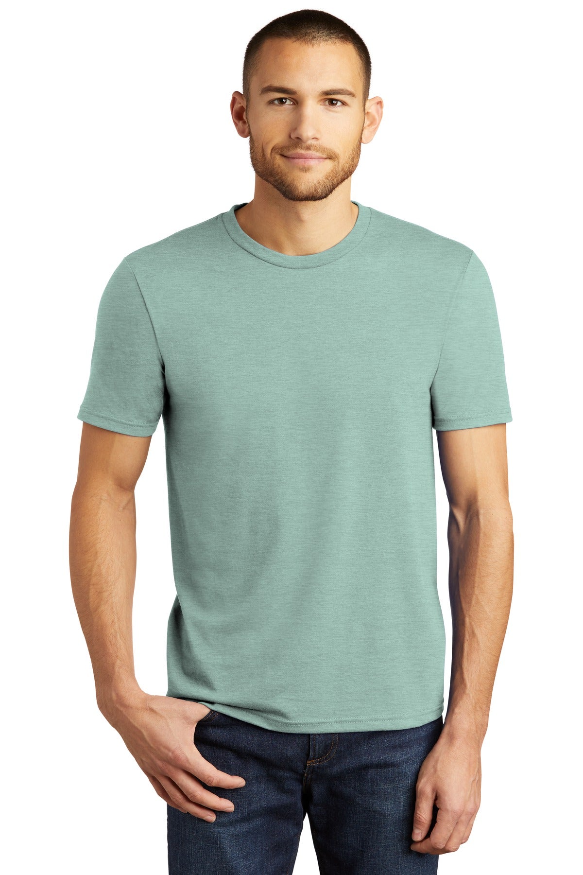District Heathered Dusty Sage / XS District  ®  Perfect Tri ® Tee. DM130