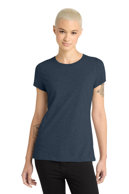 District Heathered Navy / XS District  ®  Women's Perfect Blend ®  CVC Tee. DM108L