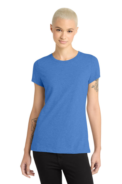 District Heathered Royal / XS District  ®  Women's Perfect Blend ®  CVC Tee. DM108L