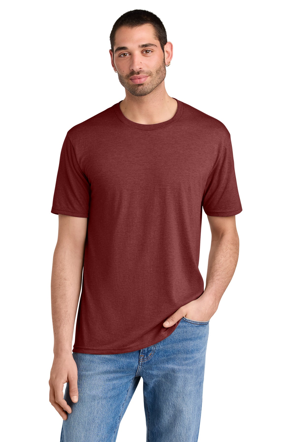District Heathered Russet / XS District  ®  Perfect Tri ® Tee. DM130