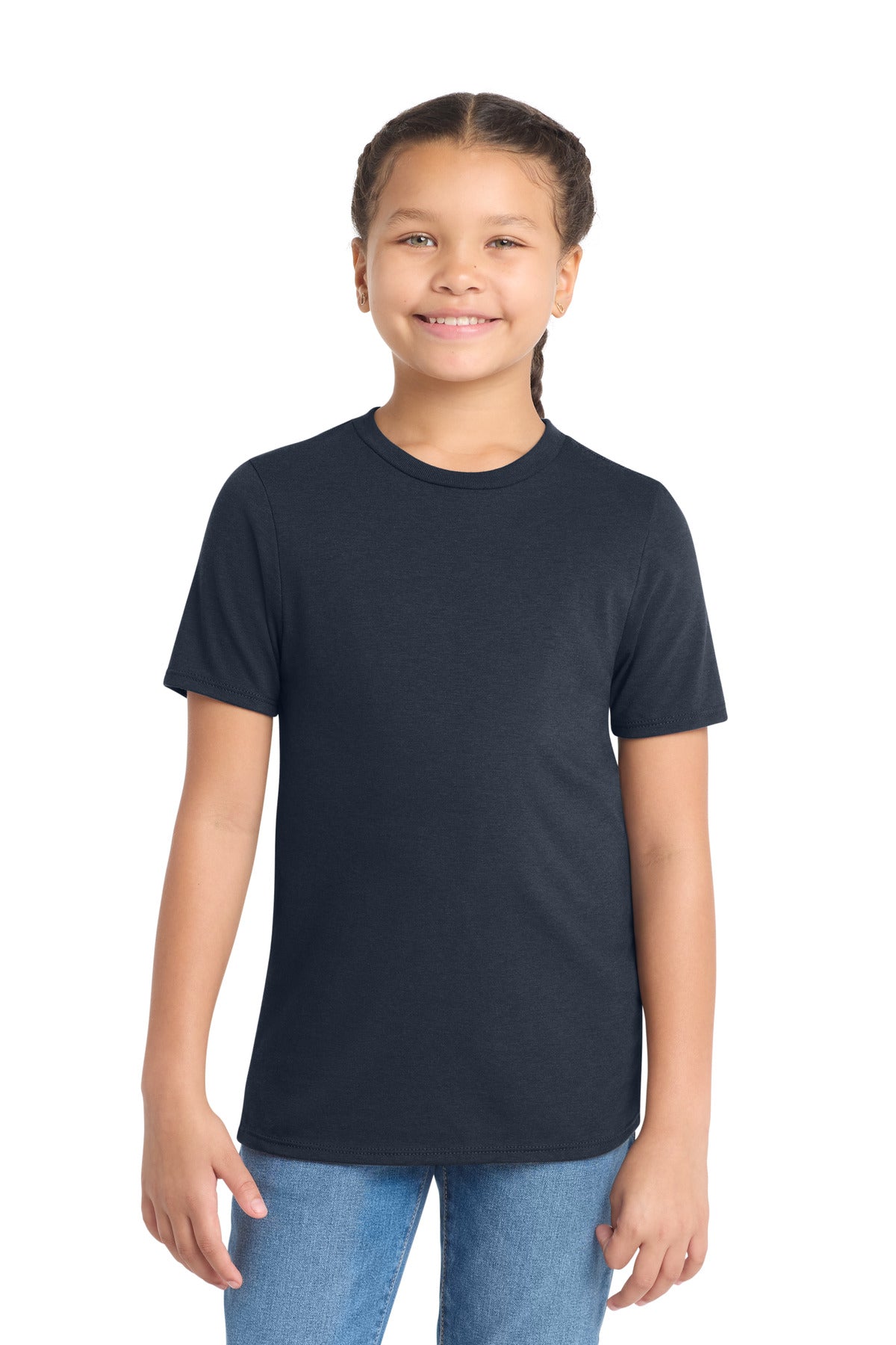 District New Navy / XS District  ®  Youth Perfect Tri  ® Tee. DT130Y