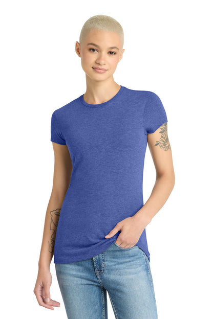 District Royal Frost / XS District  ®  Women's Fitted Perfect Tri  ®  Tee. DT155