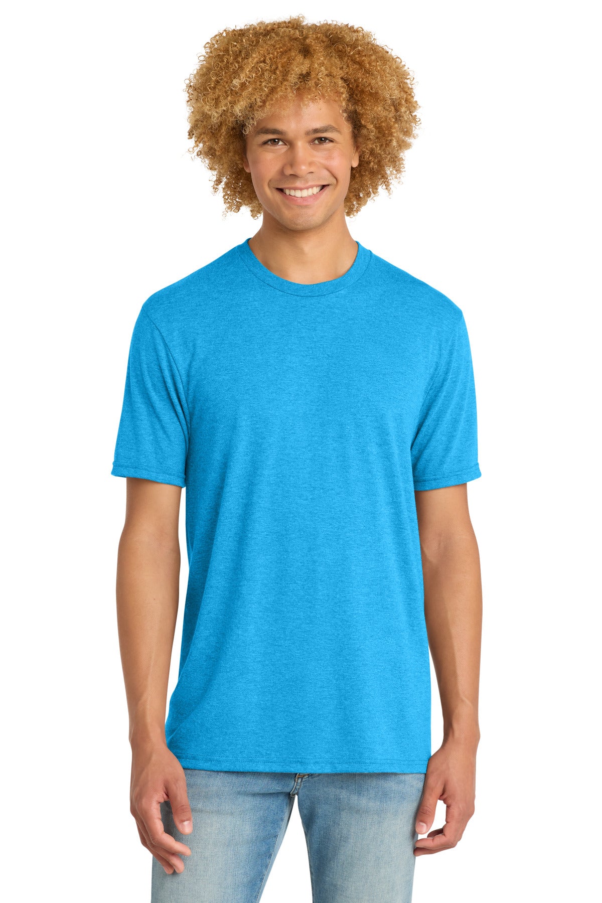 District Turquoise Frost / XS District  ®   Perfect Tri  ®   DTG Tee DM130DTG