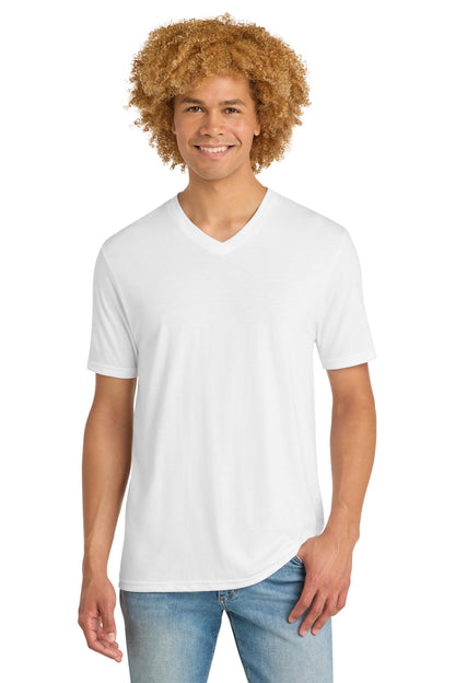 District White / XS District  ®   Perfect Tri ®  V-Neck Tee. DT1350