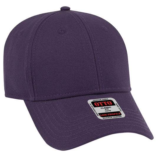 OTTO CAP 6 Panel Low Profile Baseball Cap