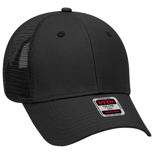 OTTO CAP 6 Panel Low Profile Mesh Back Trucker Hat