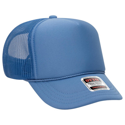 OTTO CAP 5 Panel High Crown Mesh Back Trucker Hat