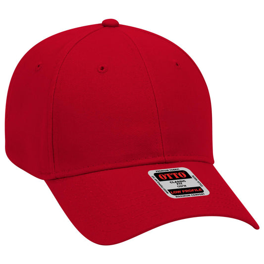 OTTO CAP 6 Panel Low Profile Baseball Cap