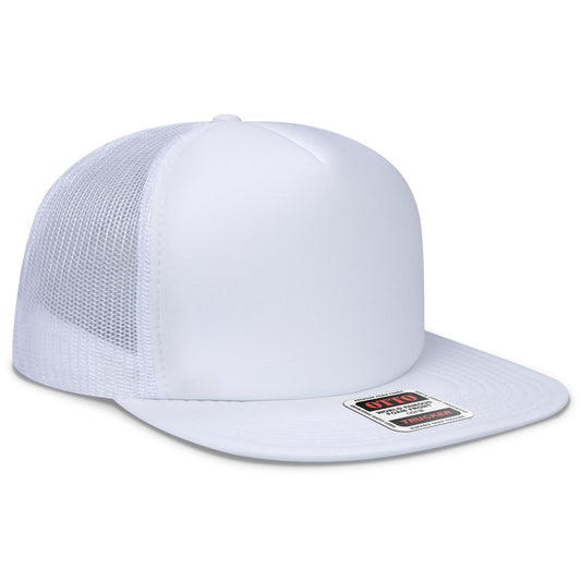 OTTO CAP "OTTO SNAP" 5 Panel High Crown Mesh Back Trucker Snapback Hat