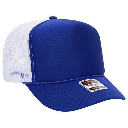 OTTO CAP 5 Panel High Crown Mesh Back Trucker Hat
