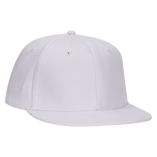 OTTO CAP "OTTO FLEX" Fitted 6 Panel Mid Profile Flat Visor Baseball Cap