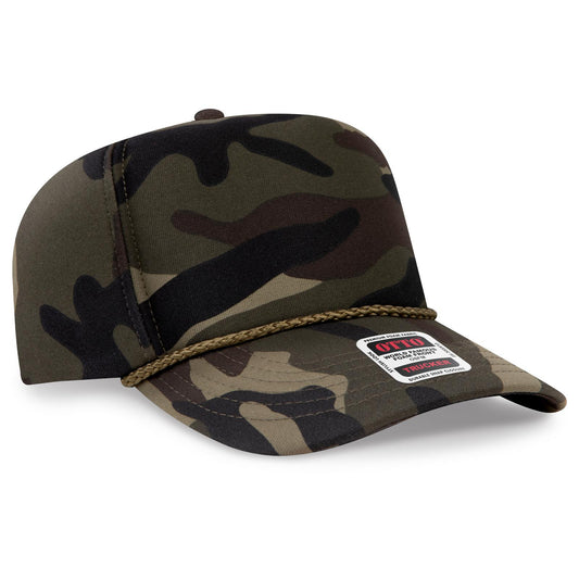 OTTO CAP 5 Panel High Crown Full Foam Cap