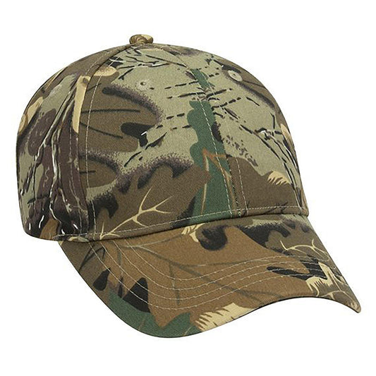 OTTO CAP Camouflage Young Adult 6 Panel Low Profile Baseball Cap