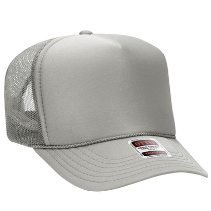OTTO CAP 5 Panel High Crown Mesh Back Trucker Hat