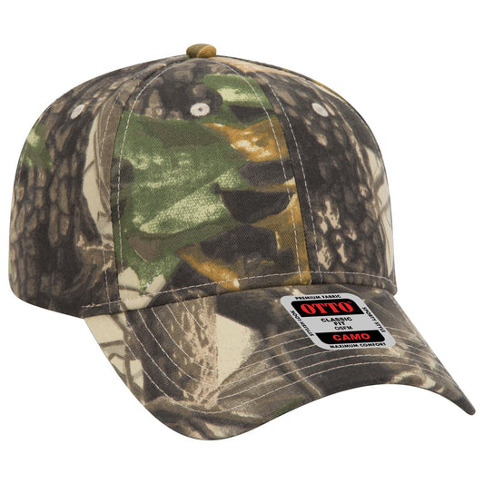 OTTO CAP Camouflage 6 Panel Low Profile Baseball Cap
