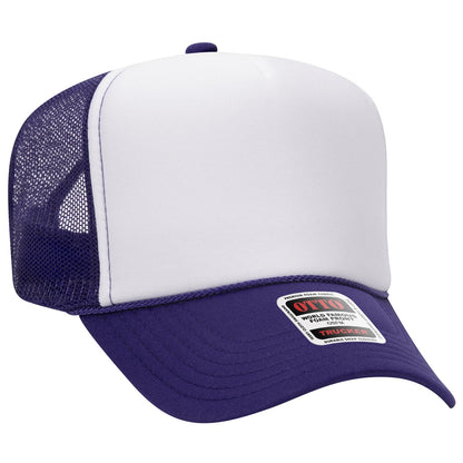 OTTO CAP 5 Panel High Crown Mesh Back Trucker Hat