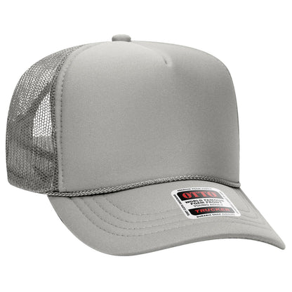 OTTO CAP 5 Panel High Crown Mesh Back Trucker Hat