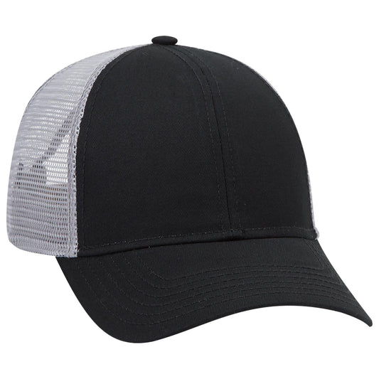 OTTO CAP 6 Panel Low Profile Mesh Back Trucker Hat