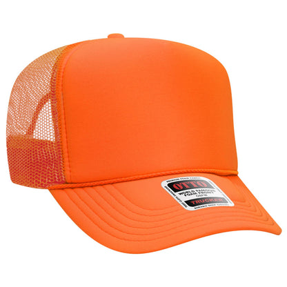 OTTO CAP 5 Panel High Crown Mesh Back Trucker Hat
