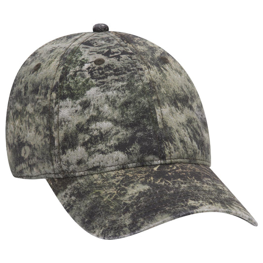 OTTO CAP Mossy Oak Camouflage 6 Panel Low Profile Dad Hat