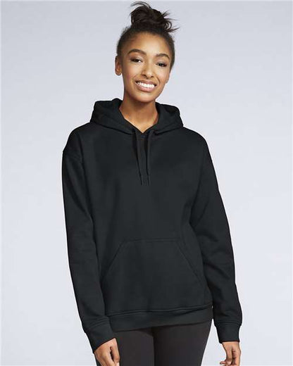 Gildan Black / XS Unisex Softstyle® Midweight Hooded Sweatshirt