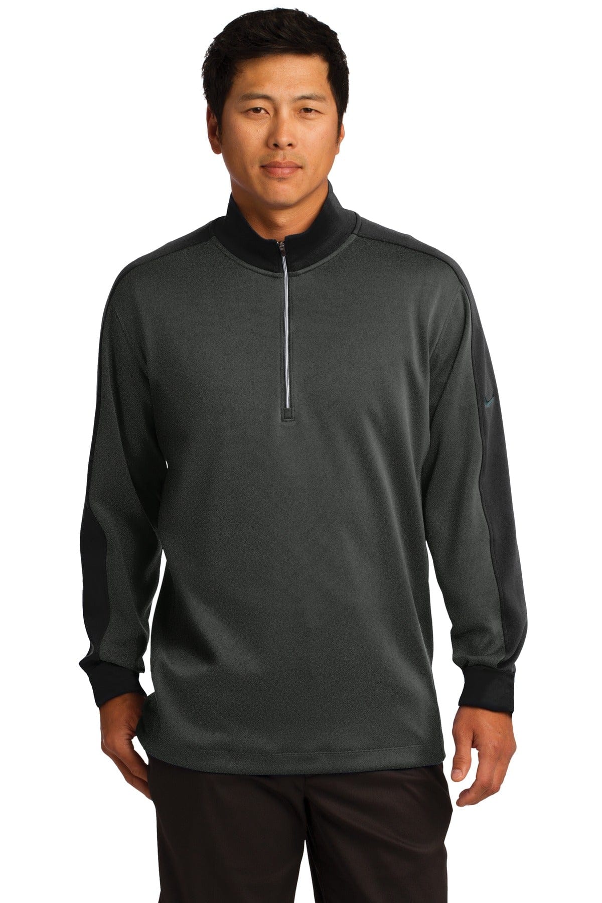 Nike Anthracite Heather/ Black / XS Nike Dri-FIT 1/2-Zip Cover-Up. 578673