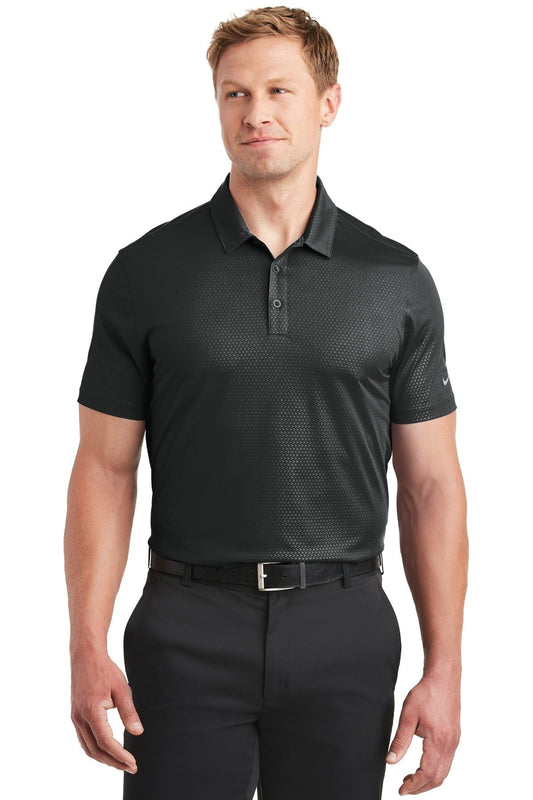Nike Black / XS Nike Dri-FIT Embossed Tri-Blade Polo. 838964