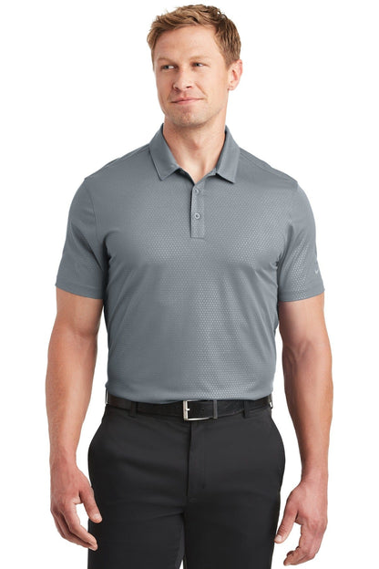 Nike Cool Grey / XS Nike Dri-FIT Embossed Tri-Blade Polo. 838964