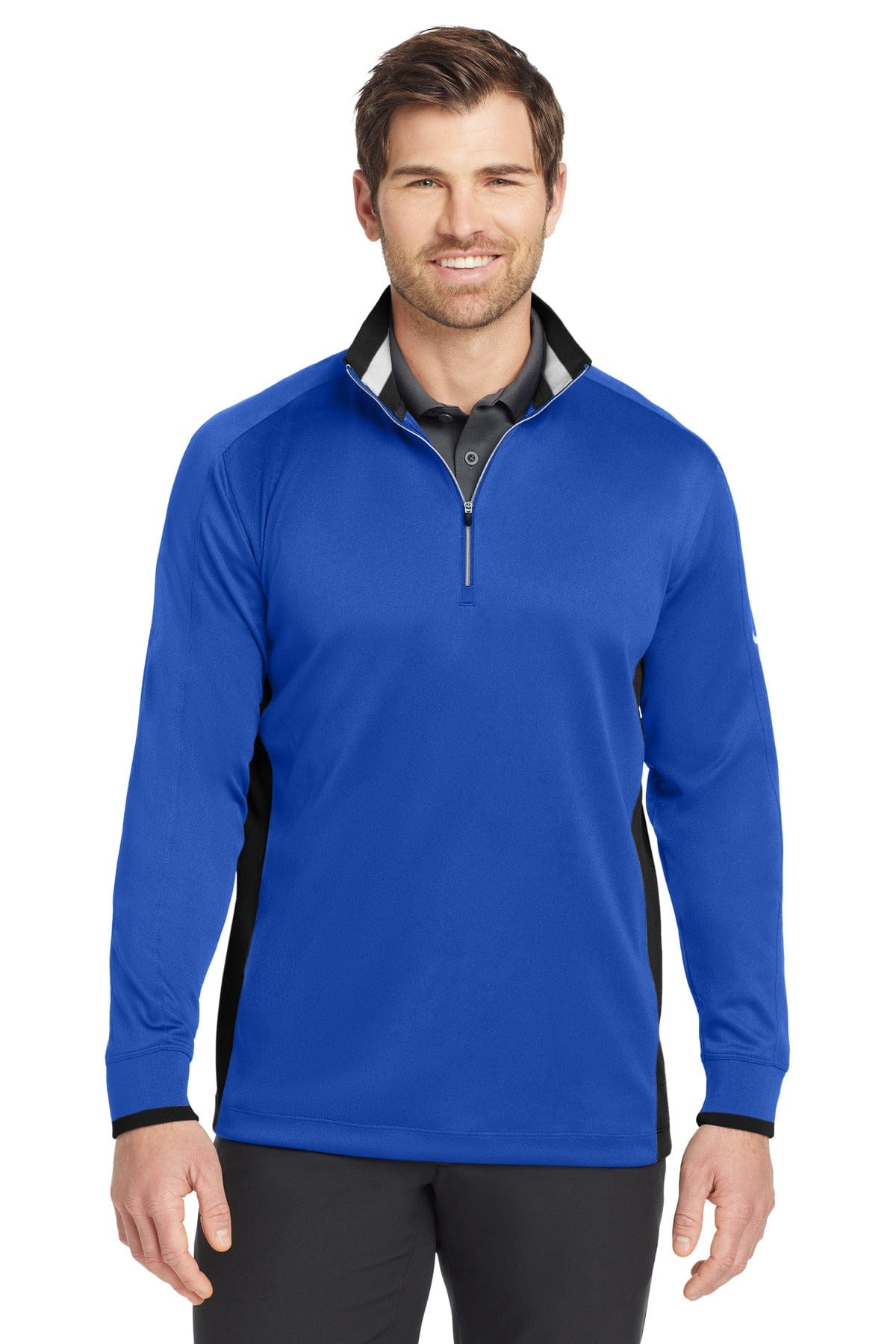 Nike Game Royal/ Black/ White / XS Nike Dri-FIT 1/2-Zip Cover-Up. 578673
