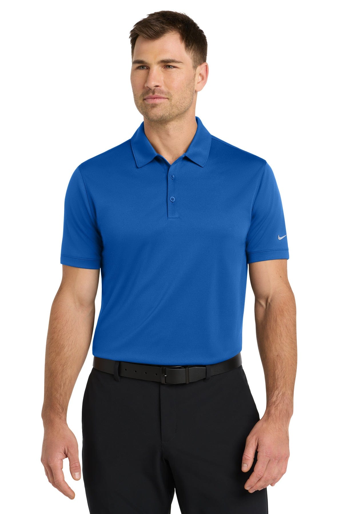 Nike Gym Blue / XS Nike Dri-FIT Players Modern Fit Polo. 799802