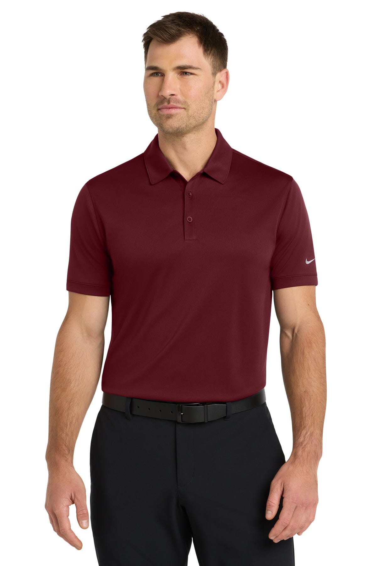 Nike Team Red / XS Nike Dri-FIT Players Modern Fit Polo. 799802