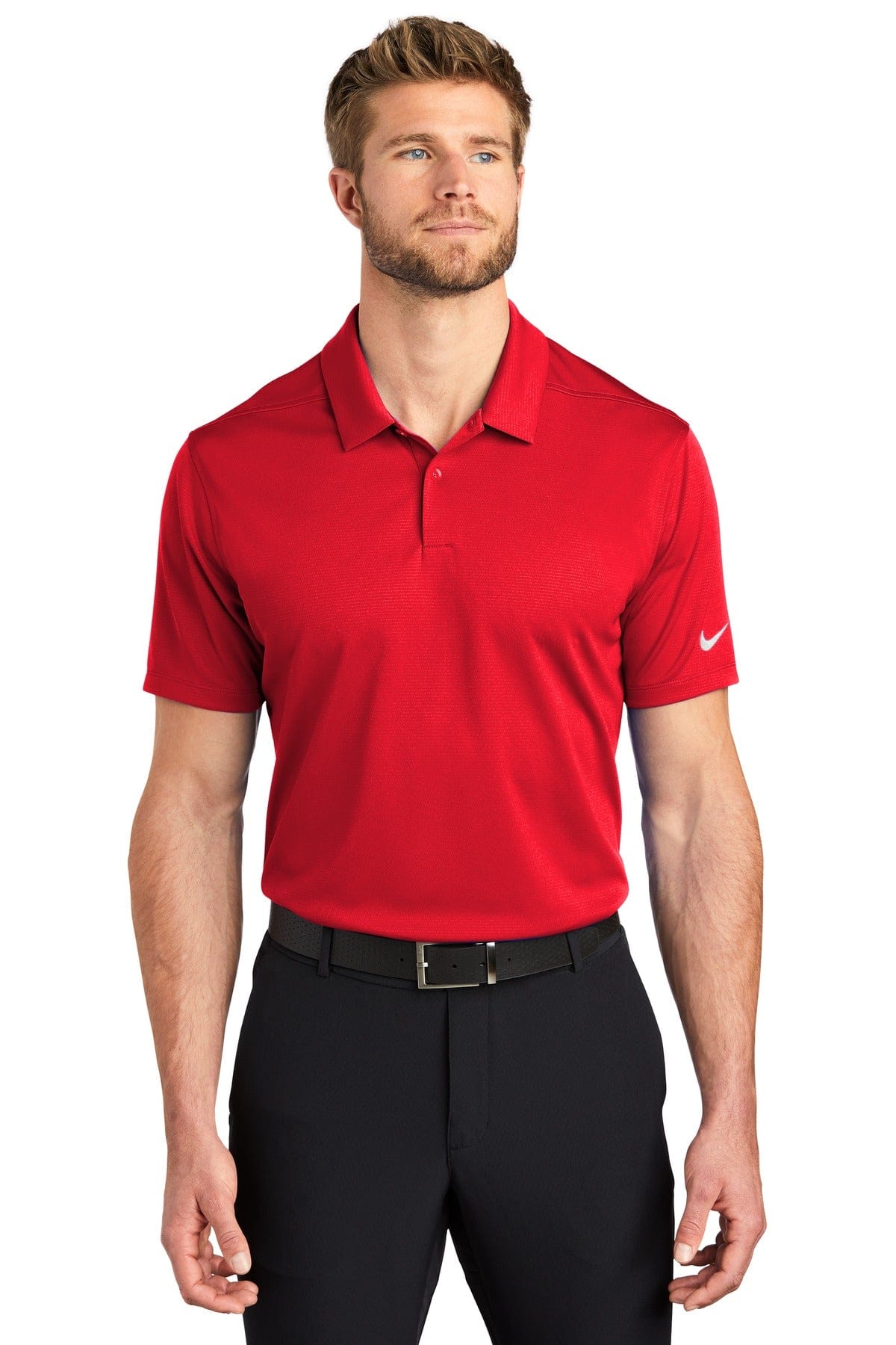 Nike University Red / XS Nike Dry Essential Solid Polo NKBV6042