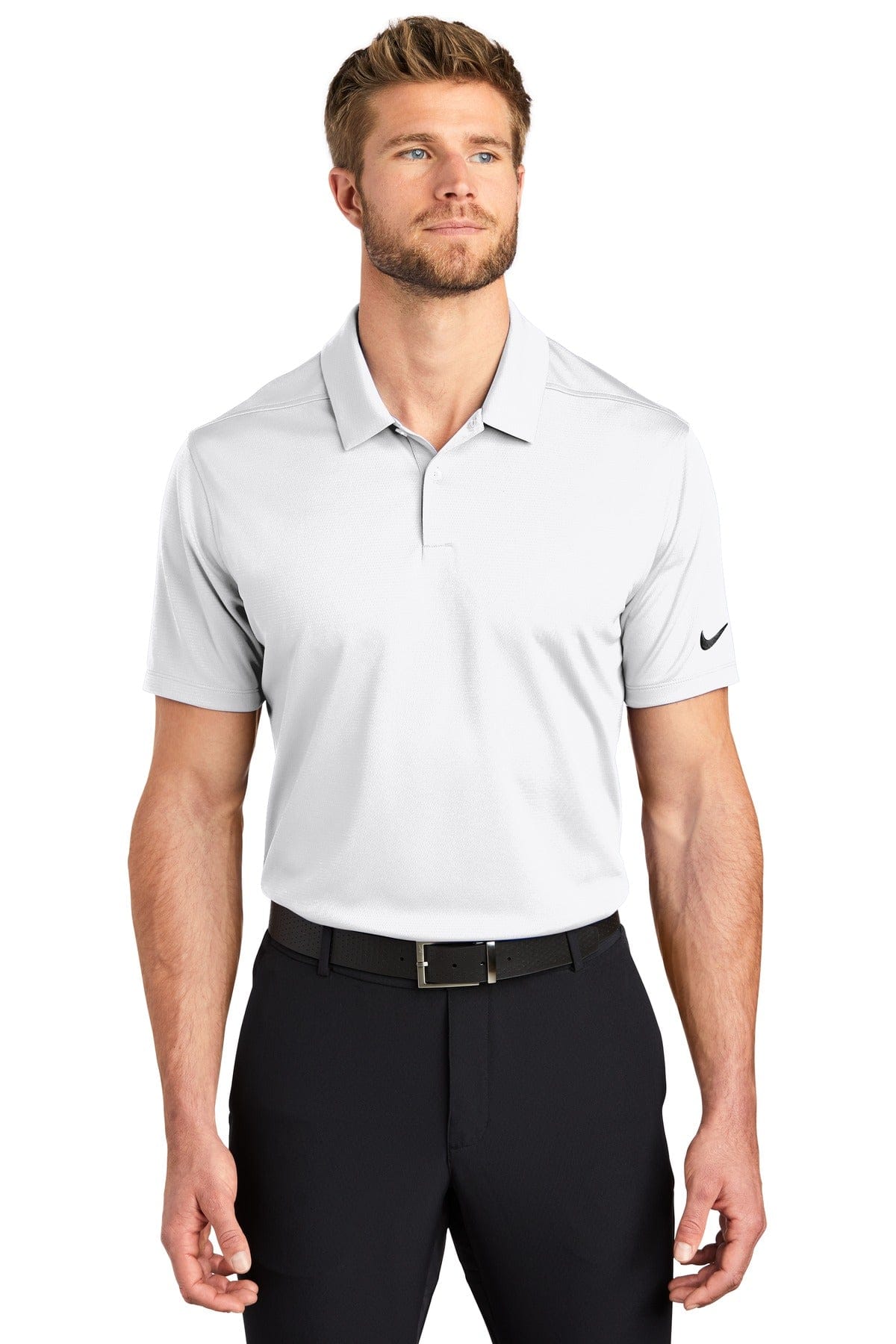 Nike White / XS Nike Dry Essential Solid Polo NKBV6042