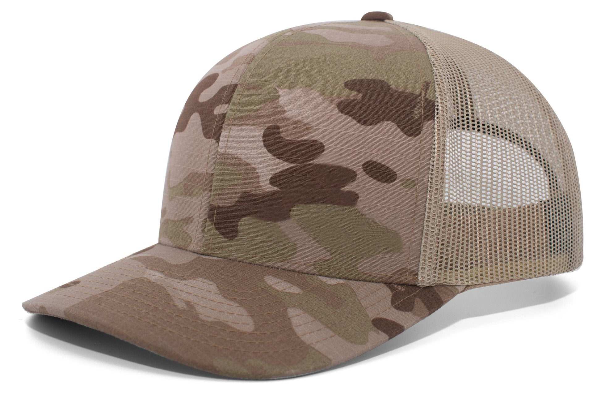 Pacific Headwear ARID/TAN / OS Multicam® Trucker Snapback Cap